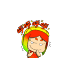 擬人化さ台湾のマンゴー（個別スタンプ：29）