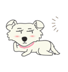 Snowii puppy dog [ENG]（個別スタンプ：15）