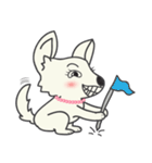 Snowii puppy dog [ENG]（個別スタンプ：23）