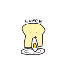 ワンローフ型食パン（個別スタンプ：6）