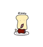 ワンローフ型食パン（個別スタンプ：25）