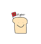 ワンローフ型食パン（個別スタンプ：35）