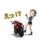 懐かしいバイクライフ（個別スタンプ：9）