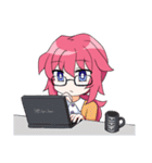 ルルとニゲラ（個別スタンプ：18）