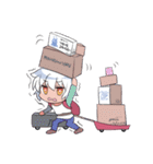 ルルとニゲラ（個別スタンプ：30）