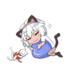 ルルとニゲラ（個別スタンプ：32）
