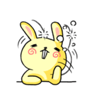 "overbite bunny" ＆ "snow kitten"（個別スタンプ：19）