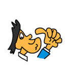 Businessman in blue suit（個別スタンプ：20）