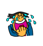 Businessman in blue suit（個別スタンプ：29）