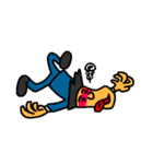 Businessman in blue suit（個別スタンプ：32）