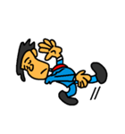 Businessman in blue suit（個別スタンプ：33）
