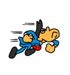 Businessman in blue suit（個別スタンプ：40）