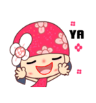 I love Flower Fairy ( Japan )（個別スタンプ：38）