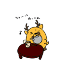 ぷよ鹿（個別スタンプ：9）