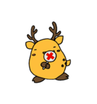 ぷよ鹿（個別スタンプ：14）