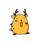 ぷよ鹿（個別スタンプ：16）