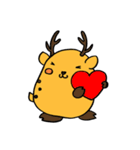 ぷよ鹿（個別スタンプ：19）