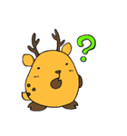 ぷよ鹿（個別スタンプ：23）