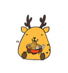 ぷよ鹿（個別スタンプ：37）