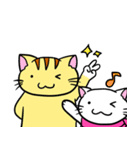 にゃんにゃんず（個別スタンプ：40）