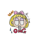 おかっぱミルちゃん（個別スタンプ：25）