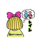 おかっぱミルちゃん（個別スタンプ：29）