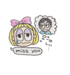 おかっぱミルちゃん（個別スタンプ：35）