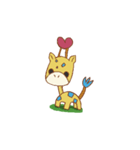 キリンのキーくん（個別スタンプ：1）