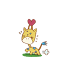 キリンのキーくん（個別スタンプ：2）