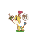 キリンのキーくん（個別スタンプ：9）