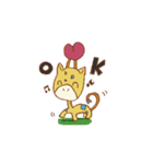 キリンのキーくん（個別スタンプ：22）