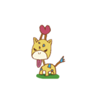 キリンのキーくん（個別スタンプ：24）
