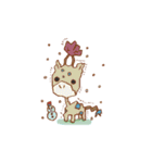 キリンのキーくん（個別スタンプ：34）