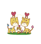 キリンのキーくん（個別スタンプ：40）