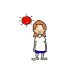 アヒルと彼女（個別スタンプ：4）