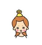 アヒルと彼女（個別スタンプ：14）