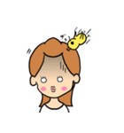 アヒルと彼女（個別スタンプ：17）