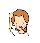 アヒルと彼女（個別スタンプ：21）