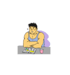 Bryan the muscle man（個別スタンプ：13）