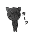 黒猫ぽんちゃん＆ほのぼのペンギン（個別スタンプ：28）