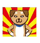 ミックス犬ライくん（個別スタンプ：9）