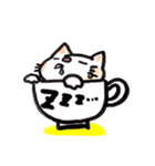 コップねこ（個別スタンプ：40）