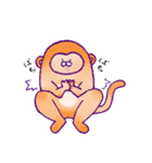 同じ顔した動物サン。（個別スタンプ：35）