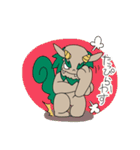 沖縄の方言とシーサーくん（個別スタンプ：24）