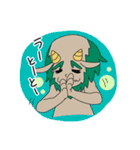 沖縄の方言とシーサーくん（個別スタンプ：34）