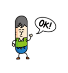 カプセルちゃん（個別スタンプ：2）