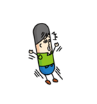 カプセルちゃん（個別スタンプ：10）