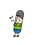 カプセルちゃん（個別スタンプ：14）