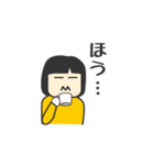 電波OL Ver.イエロー（個別スタンプ：20）