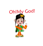 Taiwan girl something to say（個別スタンプ：18）